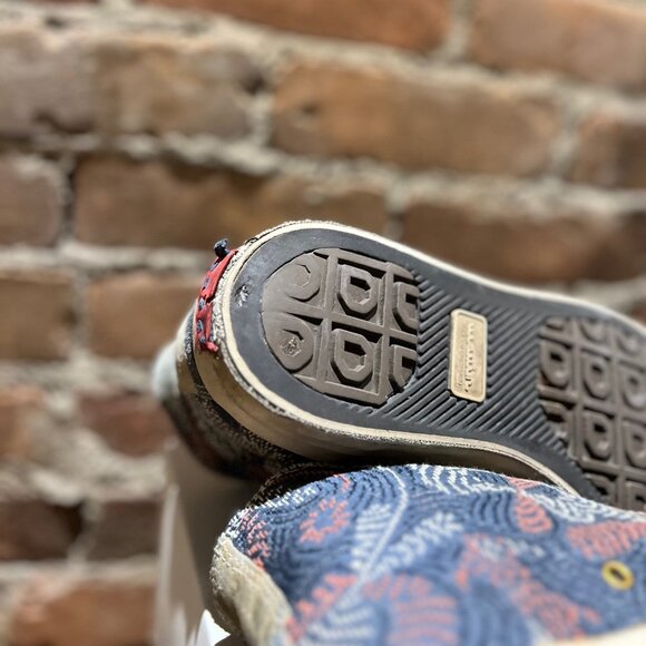 Visvim Skagway Flora Sneaker – Multicolor Jacquard Woven / Canvas Size 8 - Picture 10 of 11